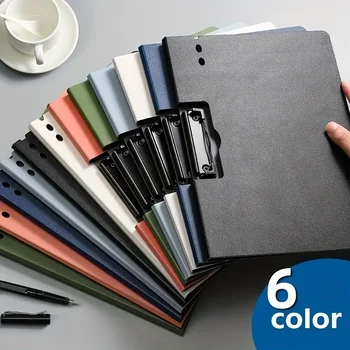 Cartelle di file A4 da 1 pezzo, organizer per documenti, appunti con coperchio, cartella di carta per affari e scuole, cancelleria e forniture per ufficio