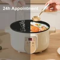 220V Smart Home Electric Wok Appointment Rice Cooker Multifunction Pot Large Capacity Electric Hot Pot Kitchen Appliances 2.5L 2