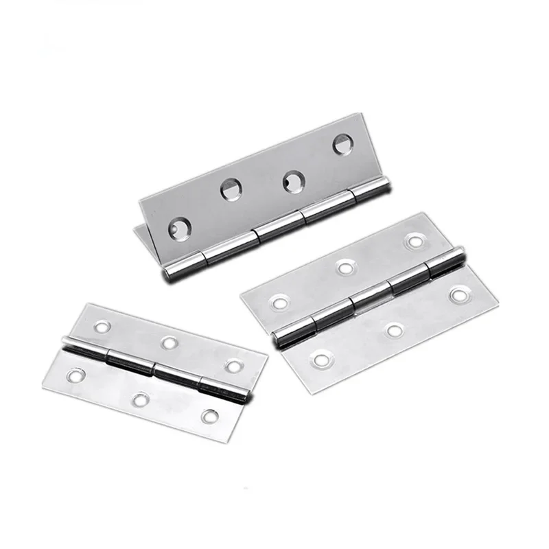 Stainless Steel Door Hinges 2Pcs 1 inch 1.5 inch 2inch 2.5 3inch 4inch