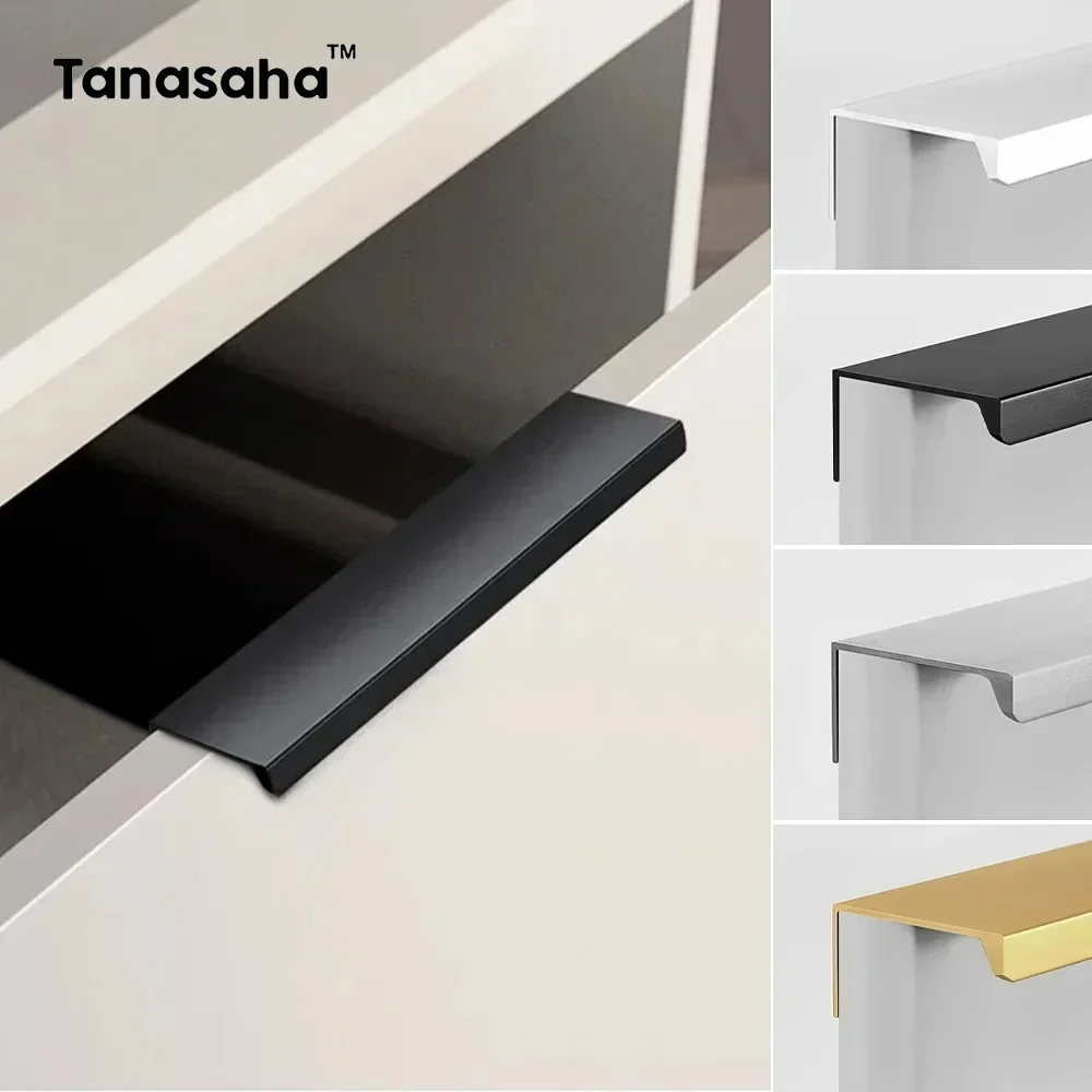 Furniture Handles Non-punch Cabinet Drawer Hidden Handles