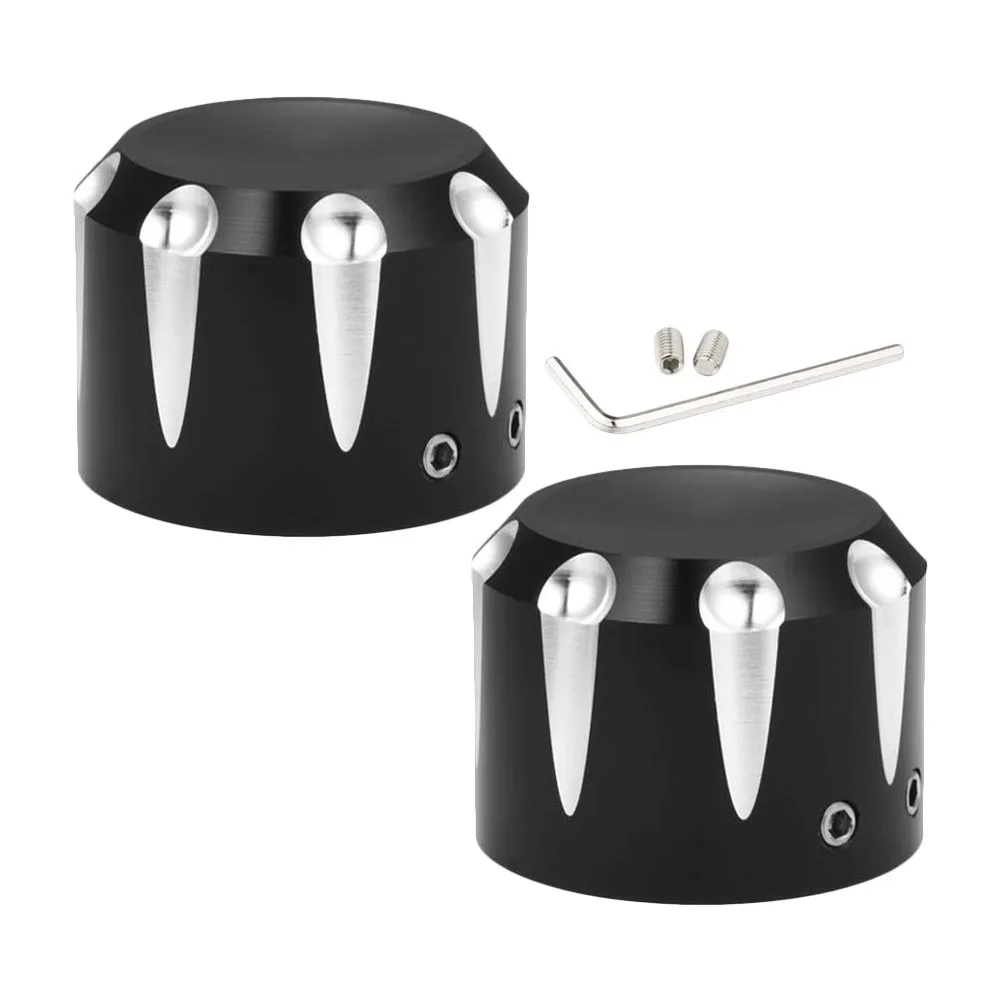 Tappo Di Copertura Del Dado Dell'Asse Anteriore Del Motociclo Adatto Per Harley Davidson Electra Glides 2008 +/Adatto Per Harley Davidson Fat Boy 2007