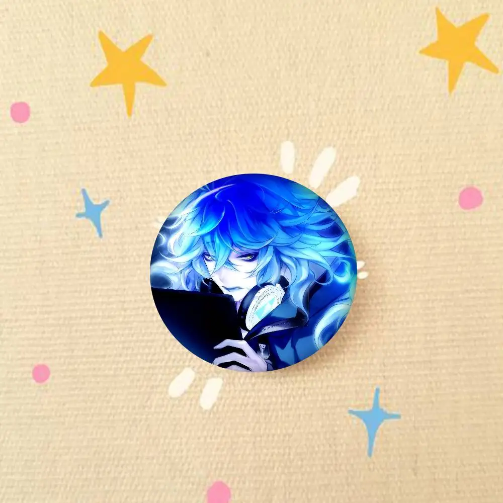 Anime Idia Cool Shroud Anime Button Pin Handgefertigte Brosche für Kleidung Cartoon-Abzeichen Rucksack-Dekoration Schmuck-Accessoires – Detail 7