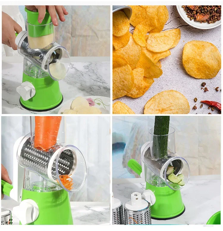 3-in-1 manual vegetable chopper