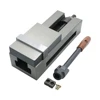 MHCN 4 Inch Precision One-Piece Vise Heavy-Duty Chuck Machine Tool Special Integrated Angle-Fixed Smooth for Milling Machine CNC 3
