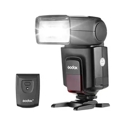 TT520 On-Camera Flash Electronic Speedlite+AT-16 2.4G Wireless Trigger Transmitter Guide S1 S2 Mode for Canon Nikon Pentax