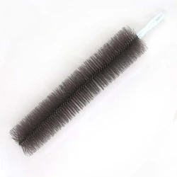 Multifunctional Bendable Dust Brush for Fans, Screens, and Blinds (1pc - grey)