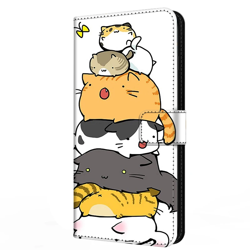 Premium Flip Leather Stand Cover for OPPO Reno Series - Elegant Book-Style Phone Case