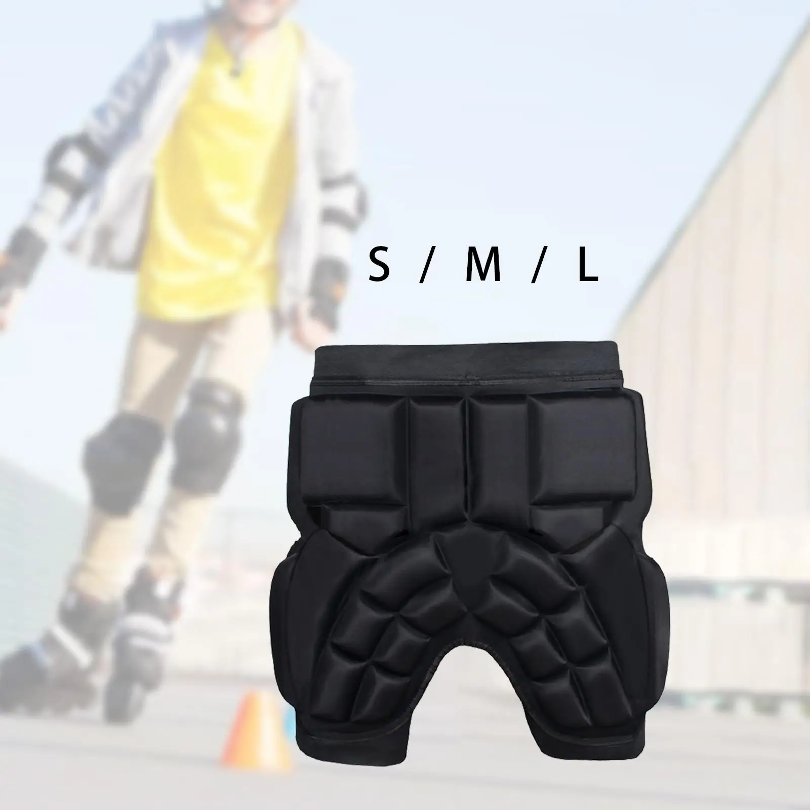 Hip Guard Pad Shockproof Support Gear for Skateboarding Skiing Winter Sports