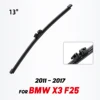 Wiper 13" Rear Wiper Blade For BMW X3 F25 2011 - 2017 Windshield Windscreen Rear Window 1