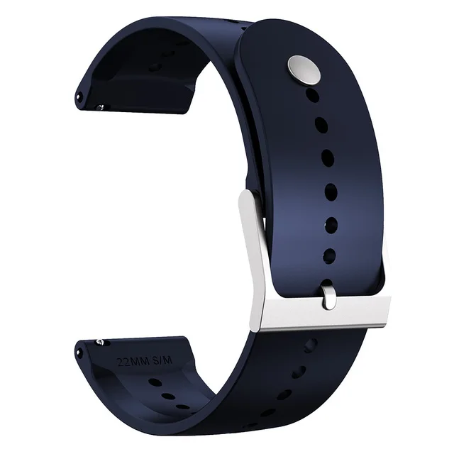 Original 22mm Transparent Silicone Watch Band Strap - Premium Sport Wristband Bracelet