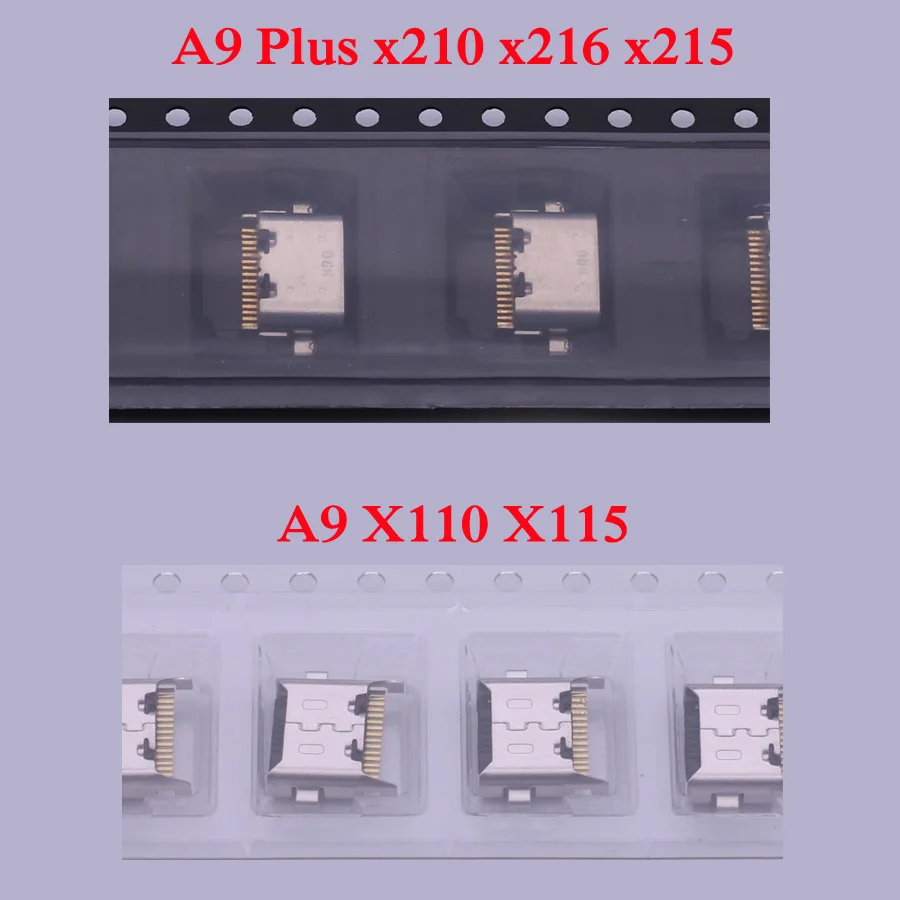 10-Pack USB Charging Connector Plug and Dock Socket Replacement for Samsung Galaxy Tab A9+ Tablets