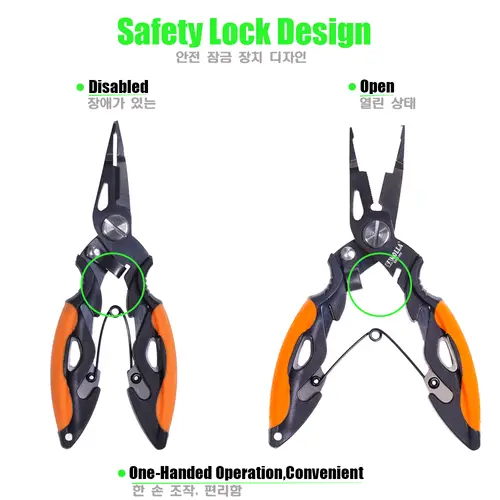 New Multifunctional Fishing Pliers Accessories 420 Stainless Steel Body Scissors Line Cutter Hooks Remover Outdoor Fishing Tools - Image 3