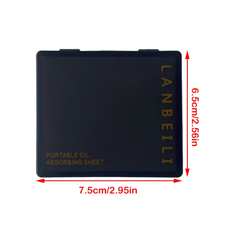 Bamboo Charcoal Oil-absorbing Paper For Facial Portable Oil Absorbing Paper With Mirror Case Women Facial Care Beauty 100pcs face oil absorbing paper