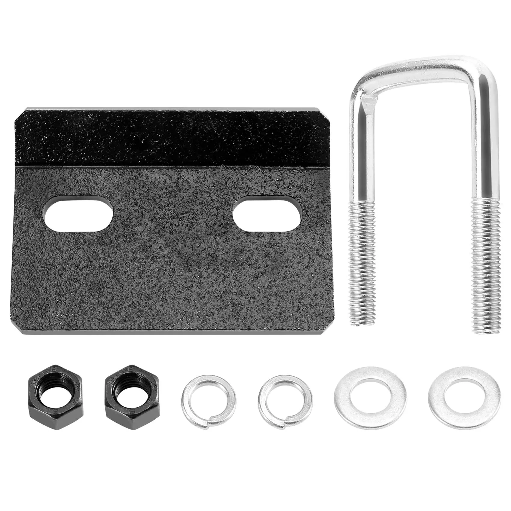 히치 강화제 방지 래틀 안정기 강철 헤비 듀티 녹 방지 견인 클램프 2인치-N31R