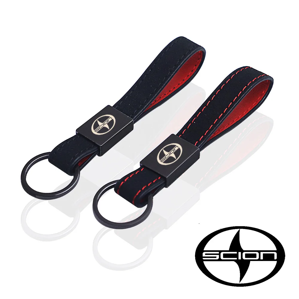 for Toyota scion XA XB XD IQ TC car key chain leather keychain Car ...