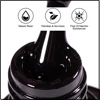 KODIES GEL Pure Black Gel Nail Polish 15ML Semi Permanent UV/LED Glitter Shimmer Manicure Esmalte Nail Gel Lacquer Soak Off Lak 2