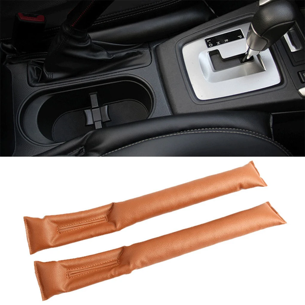2pcs/set Car Seat Gap Filler - Fill Gaps And Prevent Falling Easy To Disassemble And Install