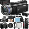 NBD 4K HD&48MP Camcorder Video Camera With Wi-Fi & App Control,Video Recorder with 3X Battery Life, 16X Zoom, 270° IPS Screen