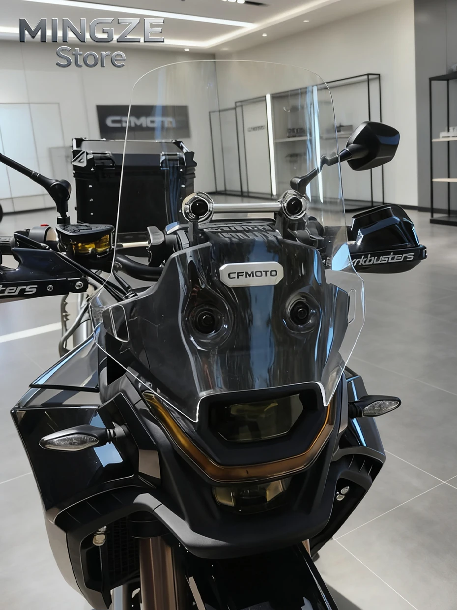 Für CFMOTO CF450MT MT450 Windschutzscheibe Frontscheibe Windschutzscheibe 450MT Erhöhte Windschutzscheibe für cf moto 450MT Zubehör – Detail 1