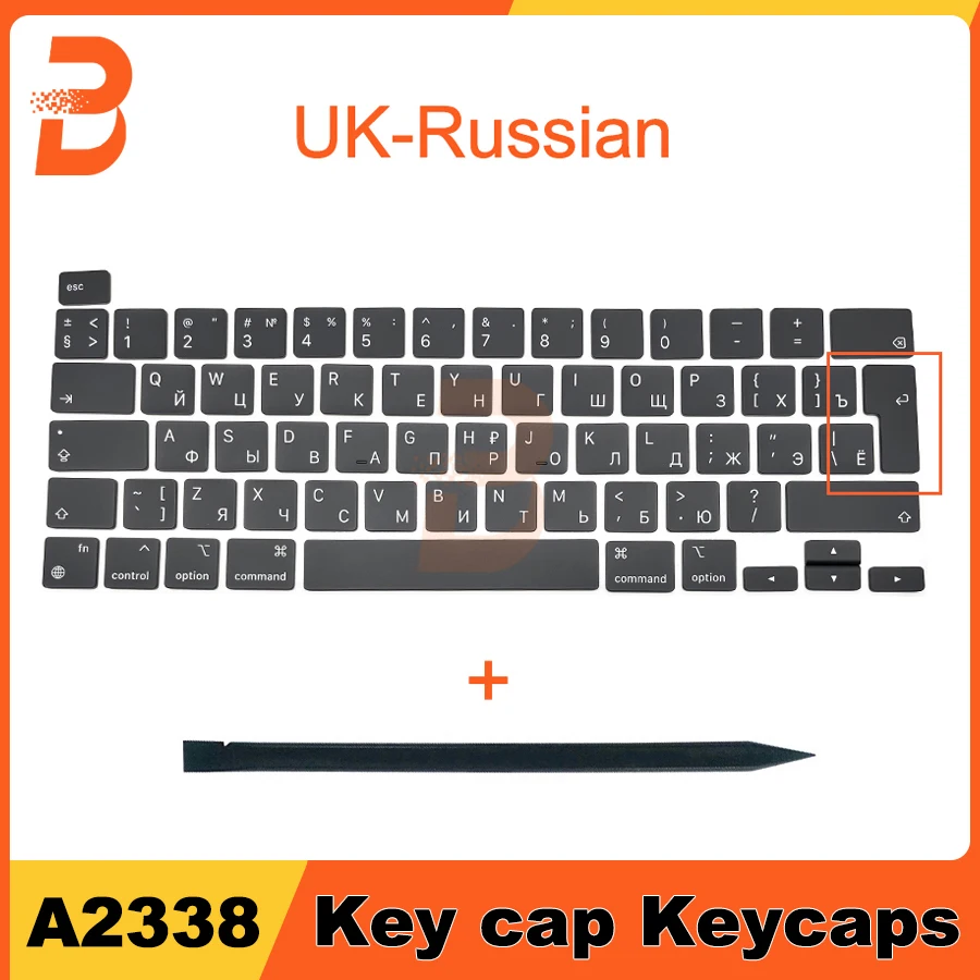 New Laptop Keyboard Keys Big Enter For Macbook Pro Retina 13" M1 A2338