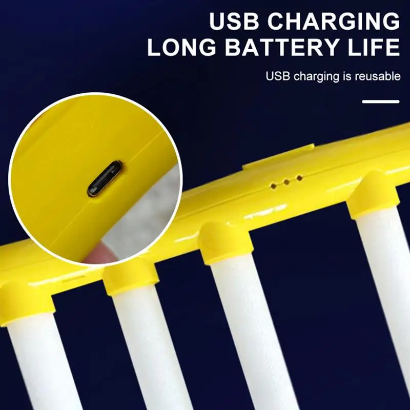 Reflex Challenge Game Reflex Game Falling Sticks Glowing in the Dark 3 Adjustable Levels Hand Speed Challenge with Music