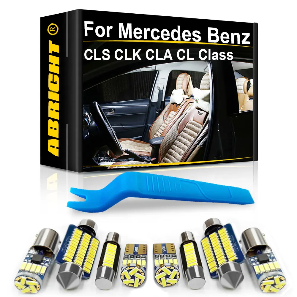 

Car LED Interior Lights Canbus For Mercedes Benz CLS CLK CLA CL Class W218 W219 W208 C208 W209 C209 A209 C117 C215 C216