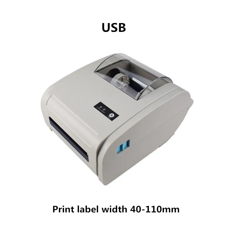 ZJ9210 Shipping Label Express Waybill Product Sticker Width 40-110mm USB Mobile Phone Bluetooth 4 Inch Thermal Barcode Printer best instant printer for iphone Printers