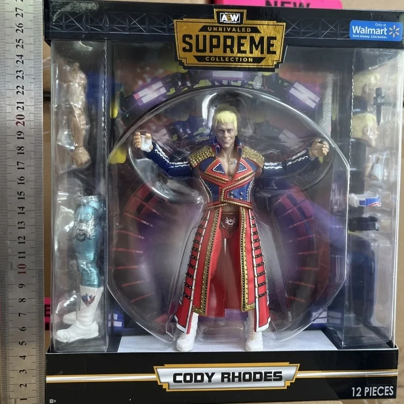 Wwe Aew Original All Elite Wrestling Aew Cody Rhodes Action Figure Unrivaled 6 Pollici Cody Rhodes Figure Con Accessori Giocattolo Regalo