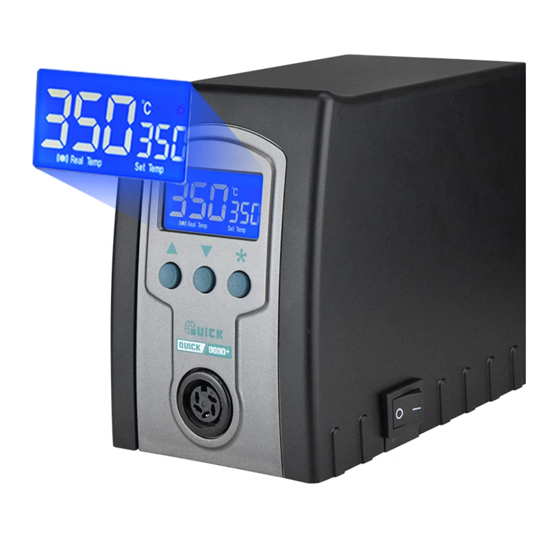 Soldering Station QUICK 969A+ 969B+ 969D+ 70W Intellect Temperature Electric Soldering Iron for PCB Board Repair Welding Tool 2