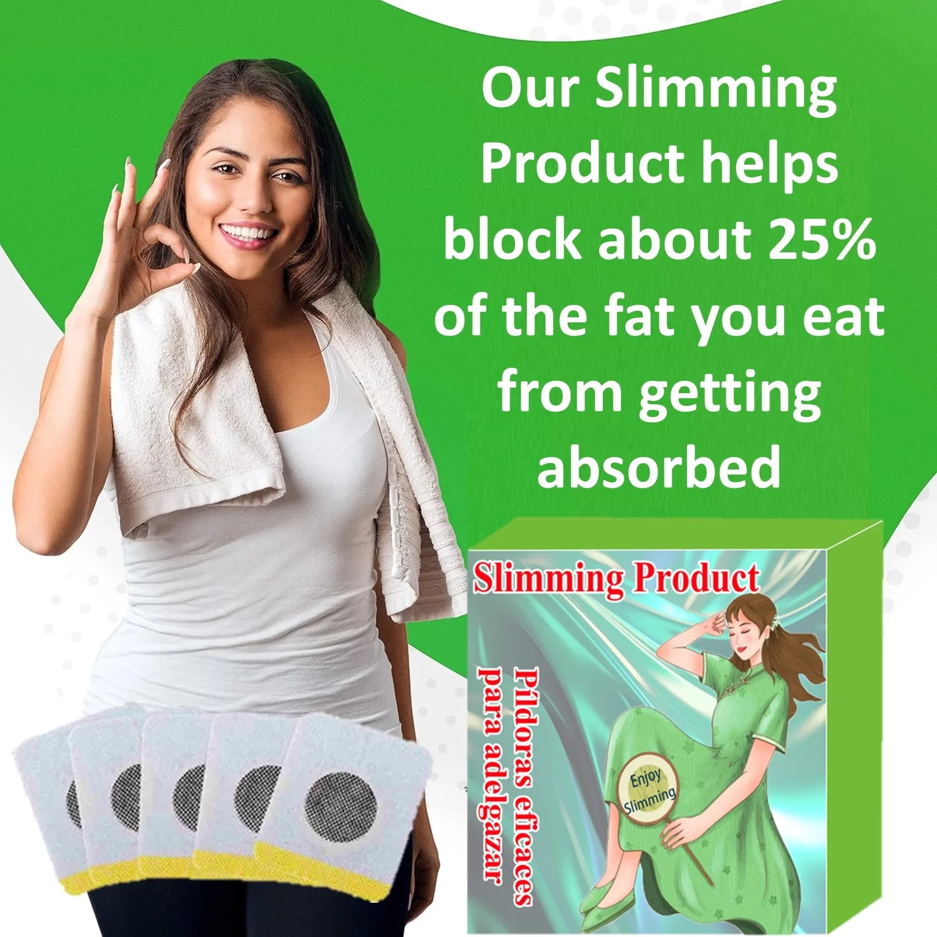 Loss Weight Fast Slimming Products Body Belly Detox Navel Thigh Muscle Arm Slim