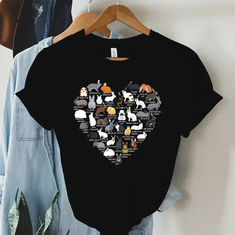 Rabbit Heartbeat T-Shirt, Rabbit Lovers Shirt