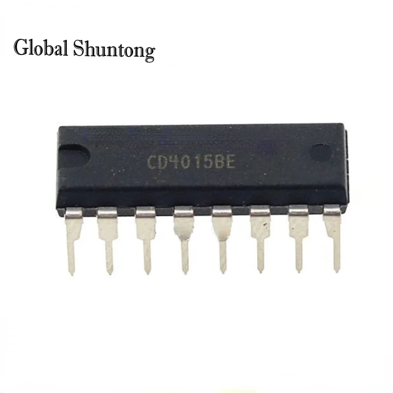 

20PCS CD4015BE Double Shift Register DIP-16 Imported Original NEW