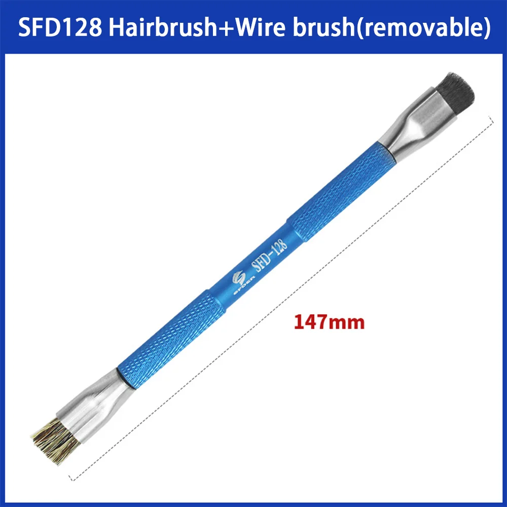 SFD128 Hard Brushing Brush for Mobile Motherboard Repair IC Pad Cleaning Brush H