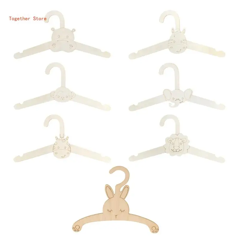10pcs Toddler Hangers for Nursery Room Decoration and Clothing Storage 6XDD 1