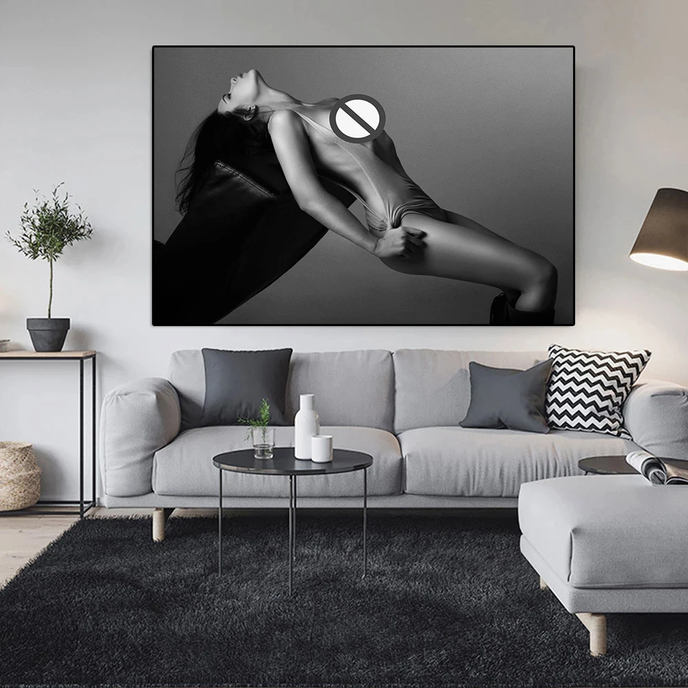 

Modern Nude Art Sexy Women Side Up Posters and Prints Canvas Posters Wall Art Pictures for Living Room Home Decoration