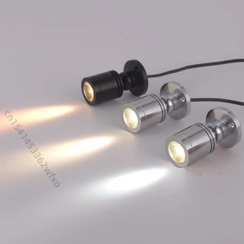 Mini Dimmable 3W LED Spotlight Ceiling Lamp 110V-220v Downlight Angle Can Be Adjusted Wall Lights for Home Commercial Lighting