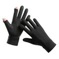 Short gloves black