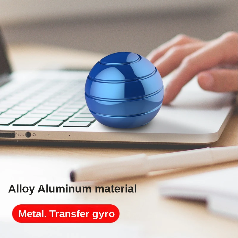 

Fingertip Spinner Desktop Rotating Ball Ornament Adult Office Creative Decompression Portable Trendy Play Toy Gift