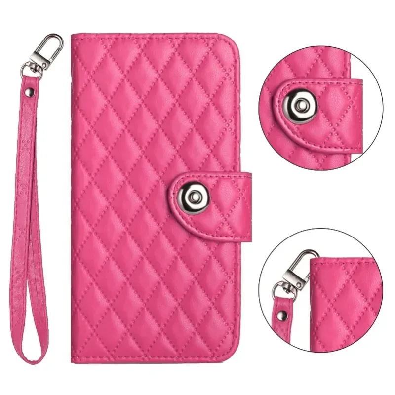HMD Pulse Plus Magnetic Leather Strap Wallet Phone Case