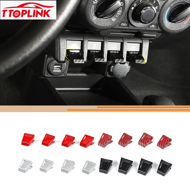 

ABS Interior Window button extension paddles Decoration Cover for Suzuki Jimny 2019 Up Car Accessories