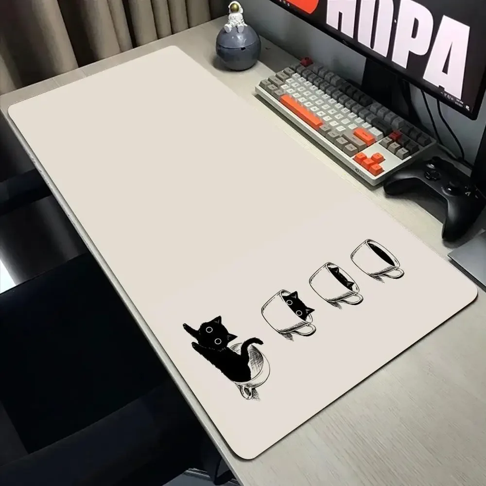 non slip rubber base mouse pad cat