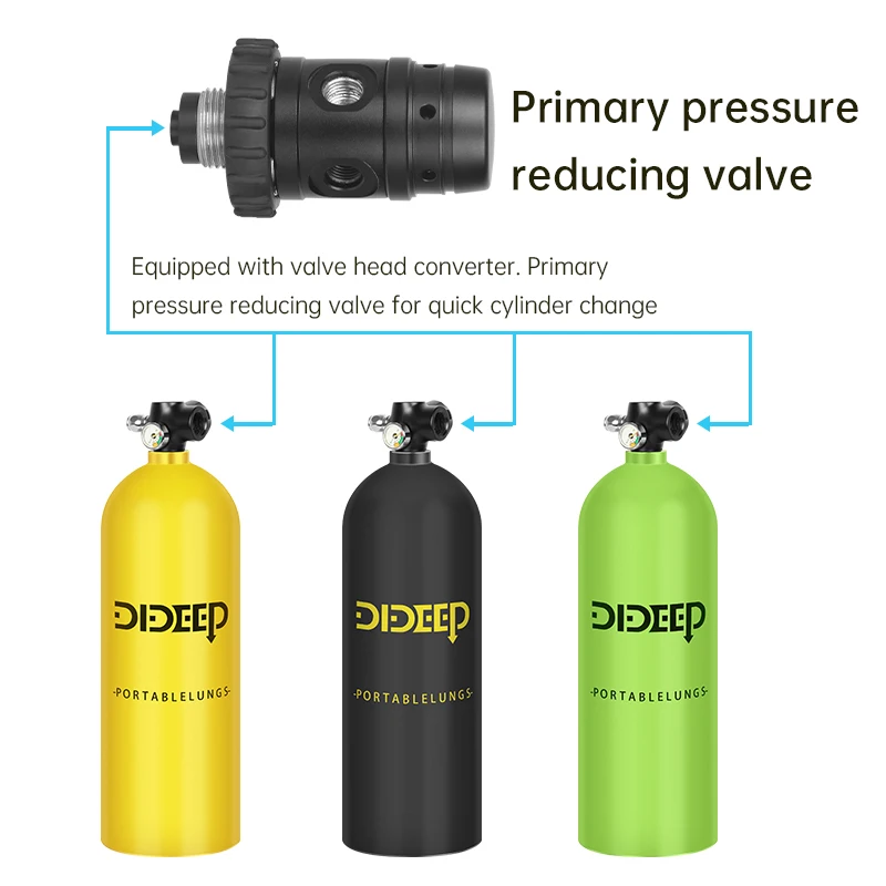 DIDEEP 4L-X7000New Scuba Diving Tank
