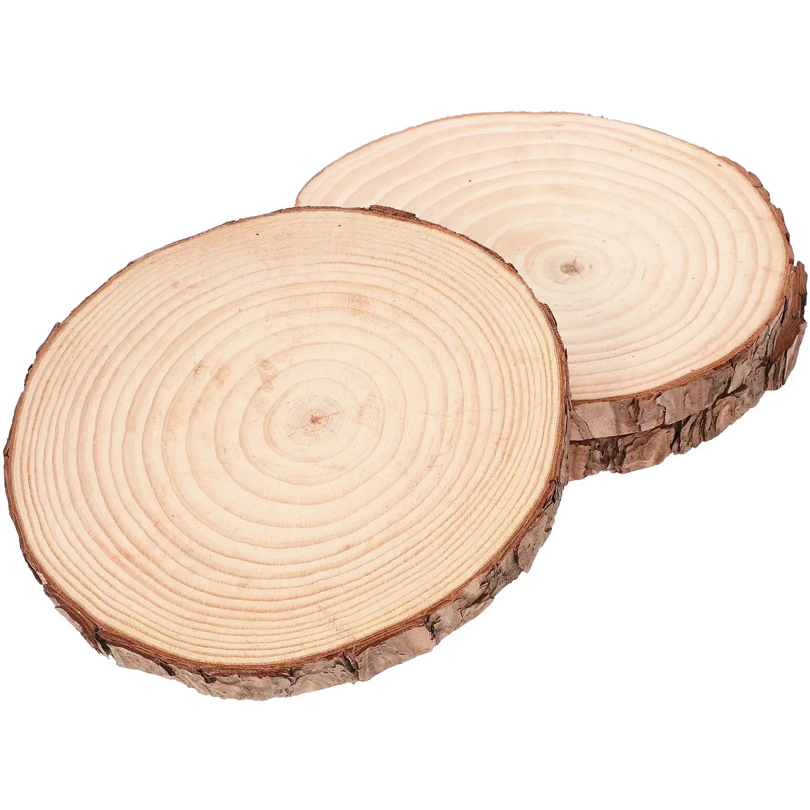 3 Pcs Outdoor Wooden Stepping Stones Garden Clearance Patio and Paver for Craft Pendant