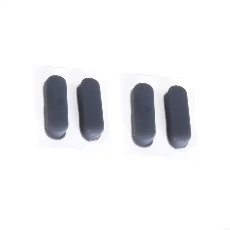 G88D 4Pieces 노트북 고무 발, 비 슬립 교체 하단 케이스 피트 T490 T495 노트북 용.