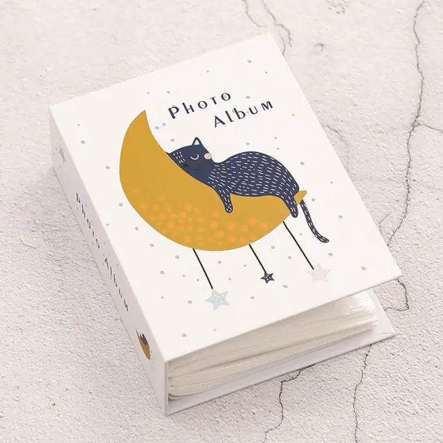 Livre commémoratif de rappel mignon, collection d'albums, album photo 4R, dessin animé, bon moment, cadeau, 100 pièces 1
