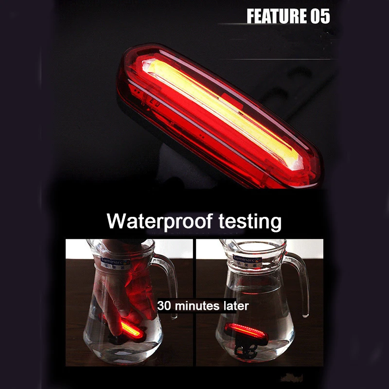 Feu Arrière De Vélo | Lumière Postérieure De Vélo
