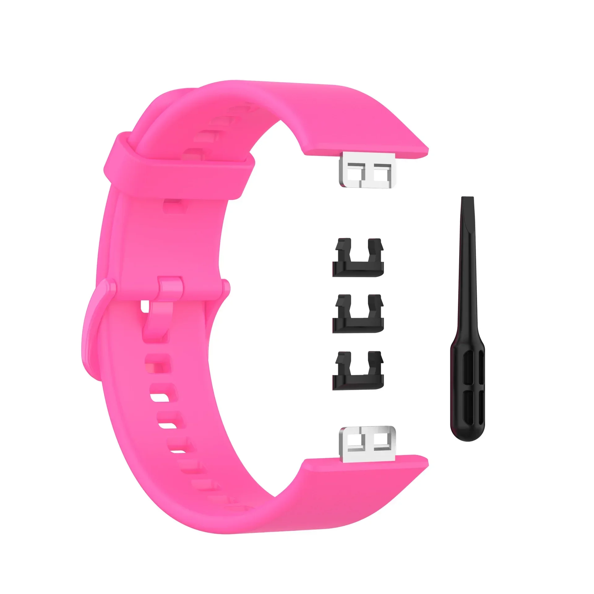 Silicone Sport Wristband for Smartwatch - Replacement Strap with Tool