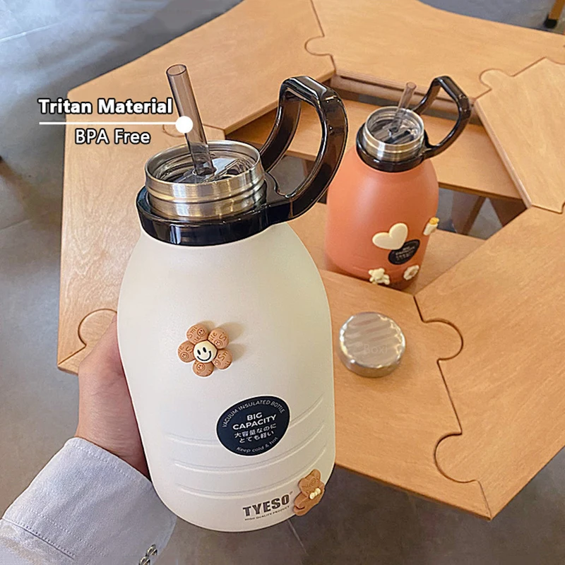 GRÄWE Thermosfles 350 ml, roestvrij stalen drinkfles, thermoskan, isolatiefles voor onderweg met beker, lekvrij, vaatwasserbestendig, zwart