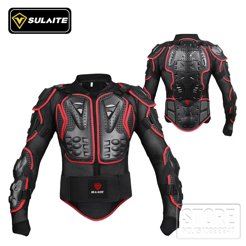 

Motorcycle Armor Protector Jacket Chest Ski Protection Body Support Bandage Motocross Guard Brace Protective Gears