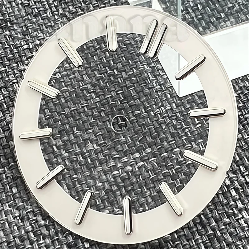 Transparent Green Luminous Watch Dial with 31.5mm and 29mm Size Options